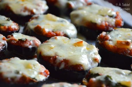 Mini Pizzas de Berenjena