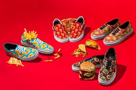 VANS lanza una edición limitada con estampados de comida basura