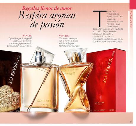 SAN VALENTÍN LLEGA A ORIFLAME CON SU NUEVO CATÁLOGO