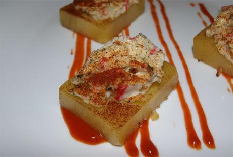 bocaditos de patata y cangrejo bocaditos de patata y cangrejo