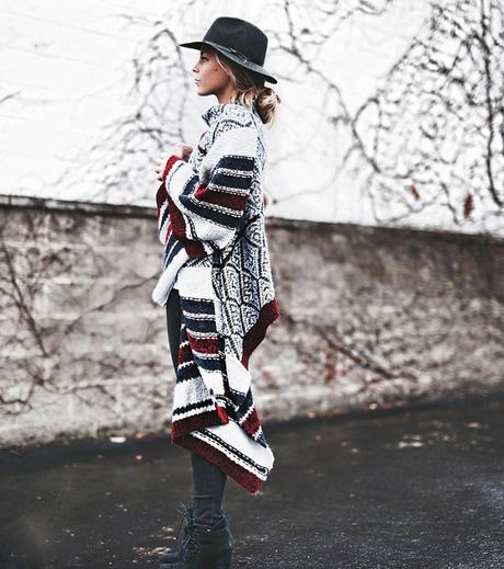 Looks inspiración : Prendas calentitas y maxi- bufandas. Looks inspiración : Prendas calentitas y maxi- bufandas.