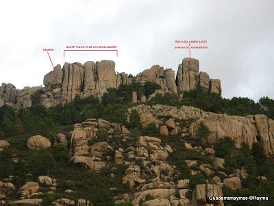 El Dante (verdadero), La Pedriza de Manzanares el Real (Sierra de Guadarrama)