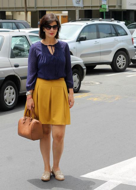 Mis Looks - La falda mostaza Mis Looks - La falda mostaza