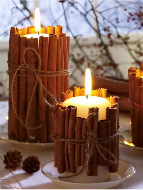 Christmas Winter Candle Decor11