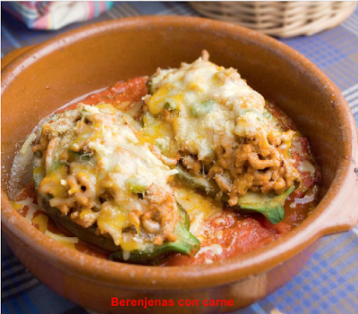 Berenjenas con carne Berenjenas con carne