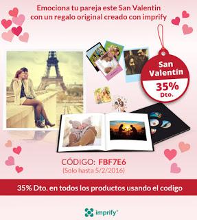 Descuento especial San Valentín con Imprify