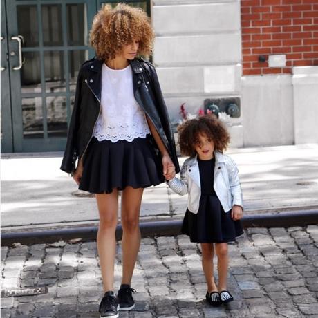 STREET STYLE INSPIRATION; MOM & BABIES.-