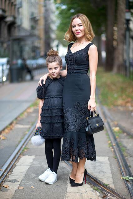 STREET STYLE INSPIRATION; MOM & BABIES.-