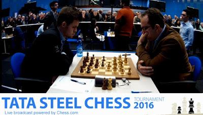 Magnus Carlsen en Wijk aan Zee (Holanda) – Torneo Tata Steel Masters 2016 (VII)