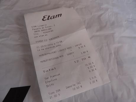 Mis compras de rebajas (Enero 2016): Etam Mis compras de rebajas (Enero 2016): Etam