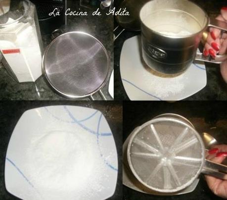 Tarta de yema con nata Tarta de yema con nata