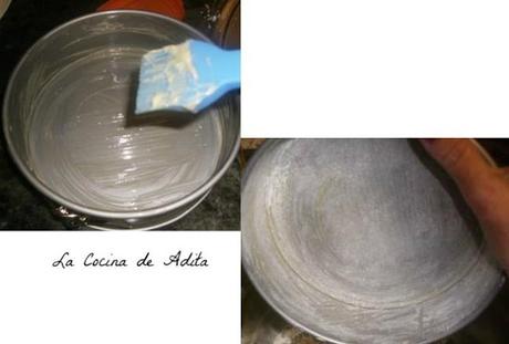 Tarta de yema con nata Tarta de yema con nata