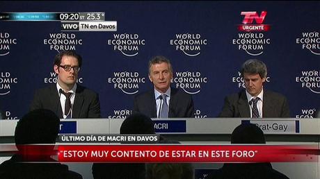 Presidente Macri en WEF, Davos Presidente Macri en WEF, Davos