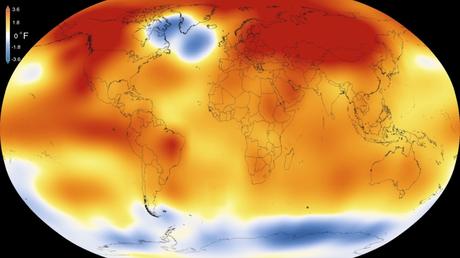 Temperaturas globales 2015