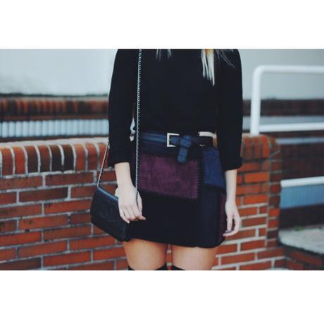 Patchwork skirt. Patchwork skirt.