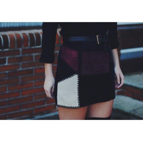 Patchwork skirt. Patchwork skirt.