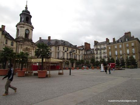 Rennes; la capital de la Bretaña