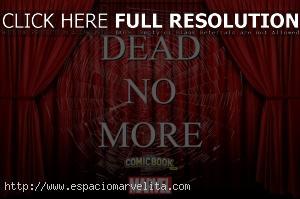 Marvel Comics insinúa que Dead No More está relacionado con Spiderman Teaser Dead No More y Spiderman