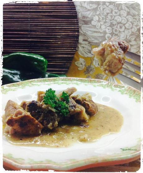 Carne a la pimienta en salsa Carne guisada a la pimienta 4