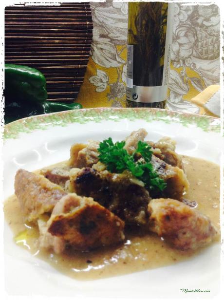 Carne a la pimienta en salsa Carne guisada a la pimienta 2