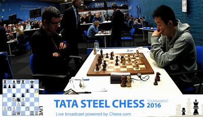 Wei Yi en Wijk aan Zee (Holanda) – Torneo Tata Steel Masters 2016 (IX)