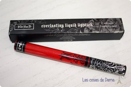 Kat Von D Everlasting Liquid Lipstick Santa Sangre