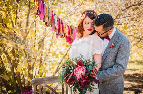 Boda en tonos Marsala