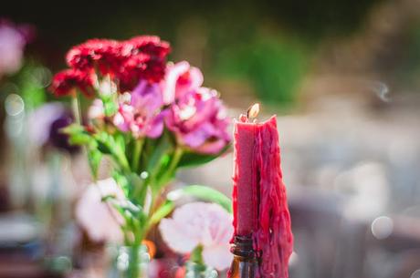 Boda en tonos Marsala