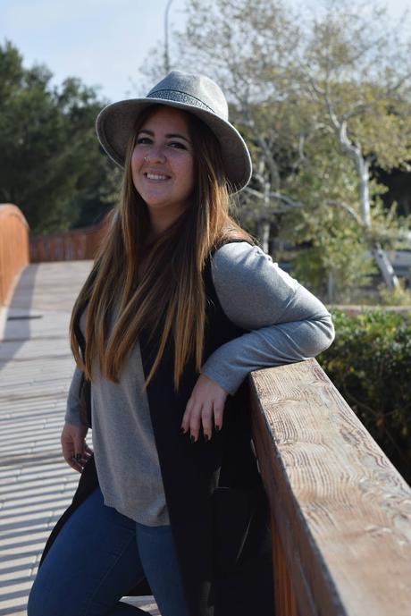 Black and Grey, Unique hat Black and Grey, Unique hat