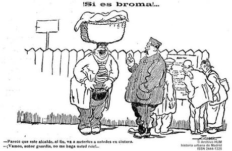 Madrid, cien años atrás. Pan y torta. 27 de enero de 1916 Madrid, cien años atrás. Pan y torta. 27 de enero de 1916