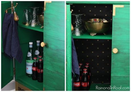 DIY: COMO HACER UN MUEBLE BAR DE UNA CÓMODA