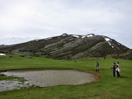 Picos la Berza y Redondo desde Taja