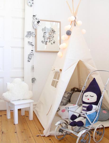 →Una Habitación de Niña de Estilo Nórdico←