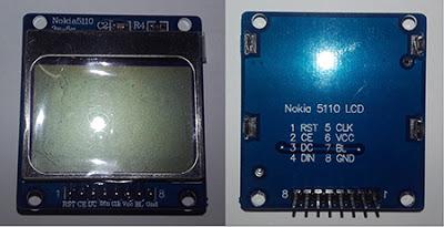 Cómo utilizar una pantalla LCD de un NOKIA 5110