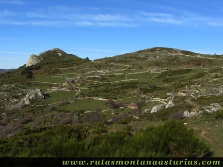 Vista Sur de la braña