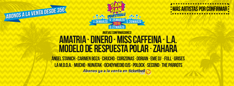 Confirmaciones del Sansan 2016, L.A., Miss Caffeina y Zahara como grandes nombres