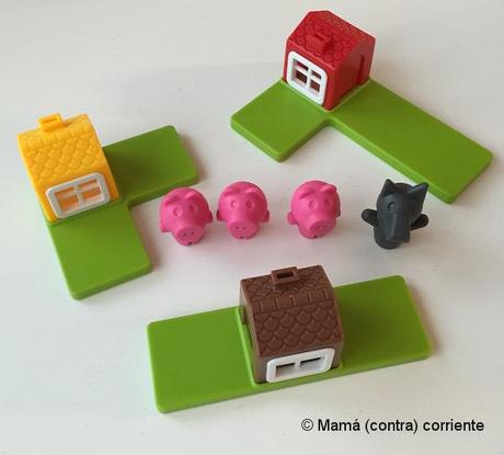 Los Tres Cerditos, Smart Games (piezas)