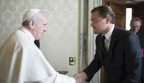 El Papa Francisco,recibe a Leonardo DiCaprio