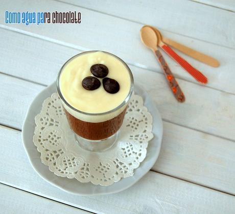 COPAS MOUSSE DE DOS CHOCOLATES. COPAS MOUSSE DE DOS CHOCOLATES.