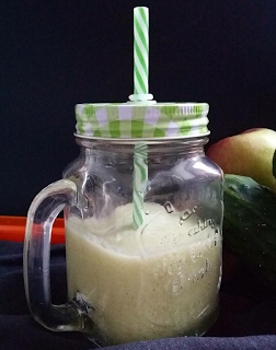 Batido de pepino y manzana