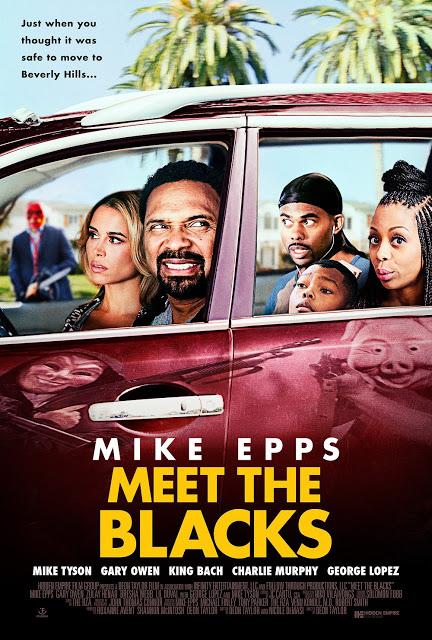 Primer póster oficial meet blacks, parodia 