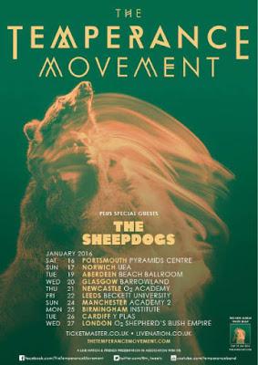 The Temperance Movement - 27/01/2016 - o2 Forum Kentish Town (London)