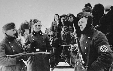 Deportación de judíos del ghetto de Zychlin al campo de Chelmno, marzo 1942 (Fuente: ushmm.org)
