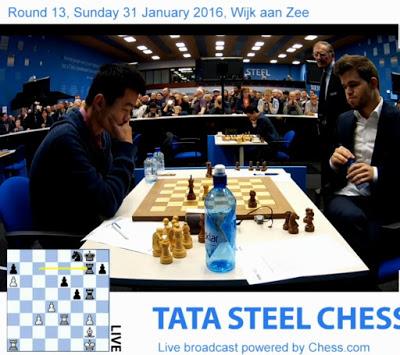 Magnus Carlsen en Wijk aan Zee (Holanda) – Torneo Tata Steel Masters 2016 (XIII y fin)