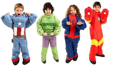 Sacos de dormir para niños de superhéroes Sacos de dormir para niños de superhéroes