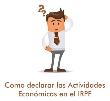 Como declarar actividades economicas