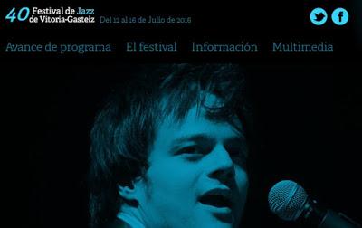 Festival de Jazz de Vitoria 2016: Jamie Cullum, Taj Mahal, Pat Metheny, Cécile McLorin...