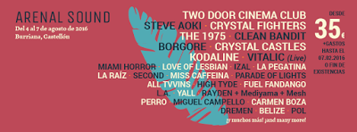 Arenal Sound 2016: Clean Bandit, Borgore, La Raíz, High Tyde, Carmen Boza, Yall, Belize, Dremen... Arenal Sound 2016: Clean Bandit, Borgore, La Raíz, High Tyde, Carmen Boza, Yall, Belize, Dremen...