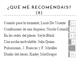 Fuera pendientes | 8 Fuera pendientes | 8