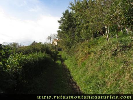 Ruta de los Molinos del Rio Profundo: Llegando a Buslaz.